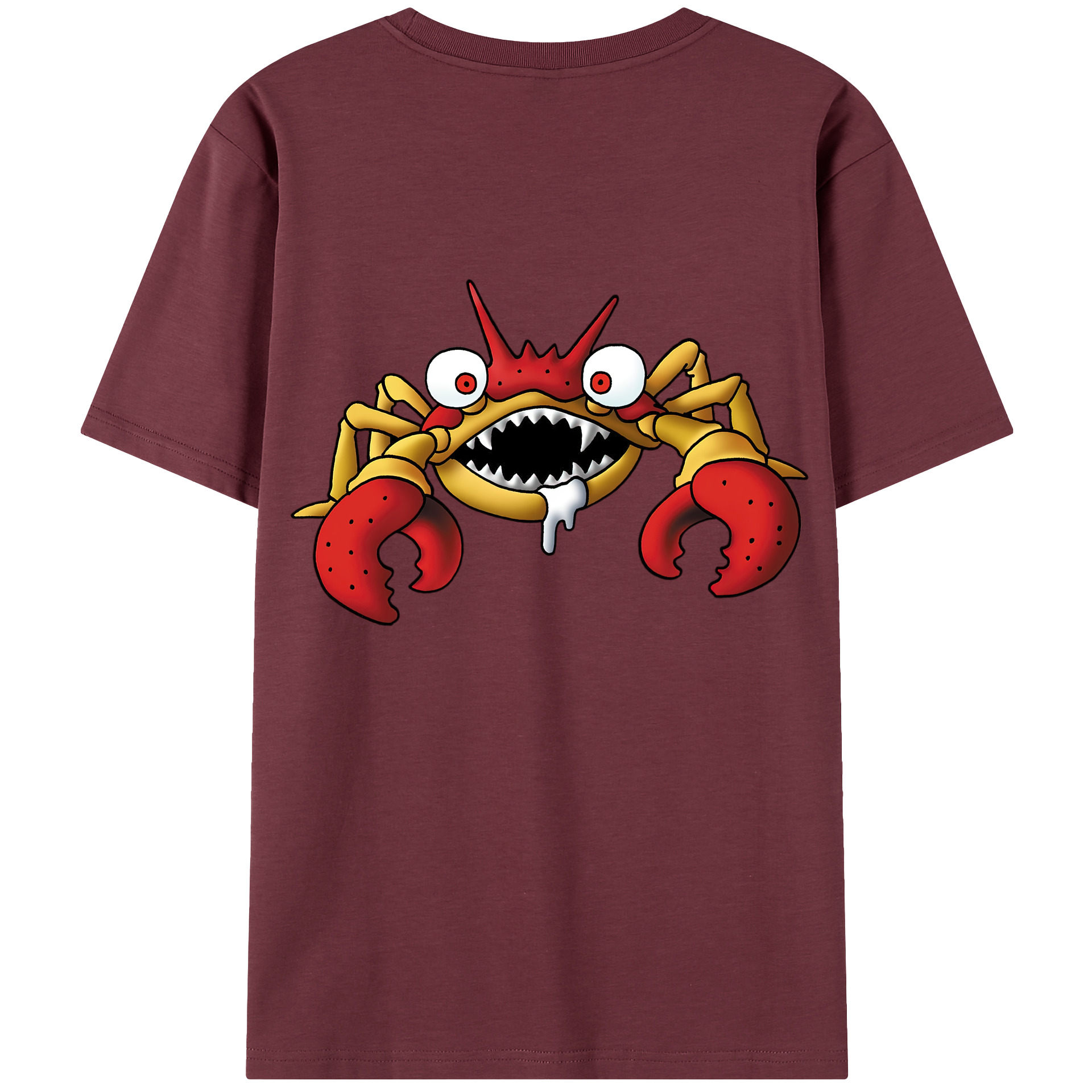（画像用） ドラゴンクエスト Doragon Kuesuto Dragon Quest 綿100％半袖Tシャツ（背面プリント）
